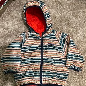 Patagonia Baby Reversible Down Sweater Hoody Jacket